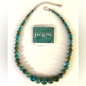 Turquoise Graduated Bead Necklace - Jay King